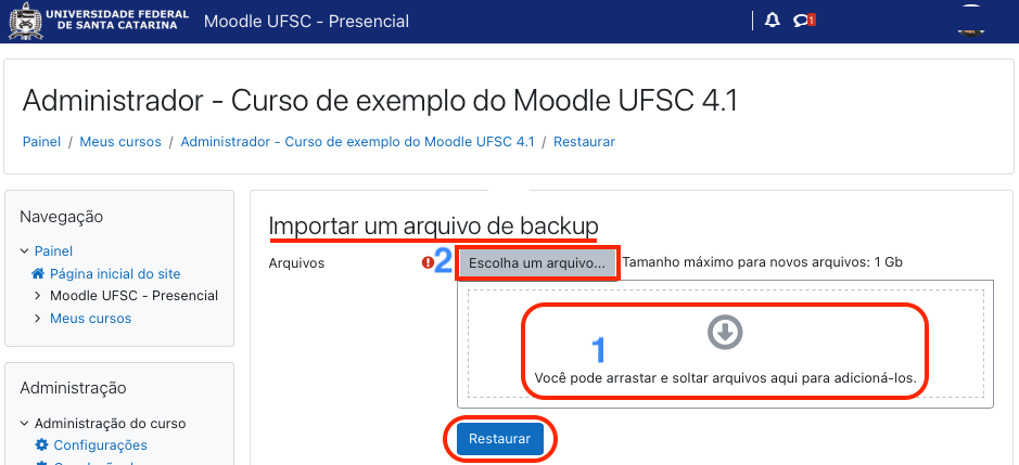 FAQ Legado 07 Importar um arquivo