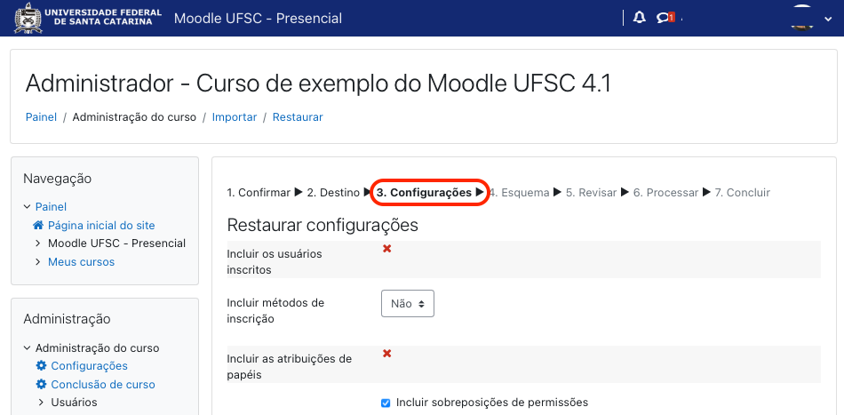 FAQ Legado 12 Configurações